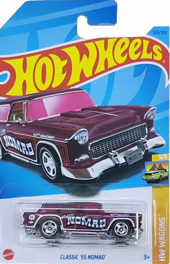Hot wheels-Hot Wheels – Chevy Classic Nomad 55 (HKH73) - Indian Diecast Hub