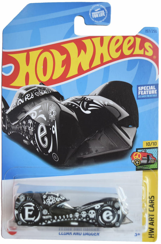 Hot wheels-Hot Wheels Cloak and Dagger, HW Art Cars 10/10 - Indian Diecast Hub