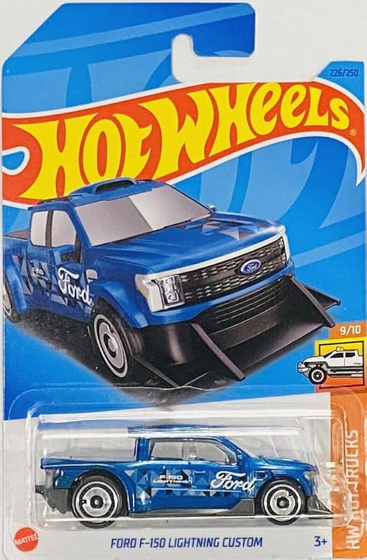 Hot wheels-Hot Wheels Ford F 150 Lightning Custom HW Hot Trucks - Indian Diecast Hub