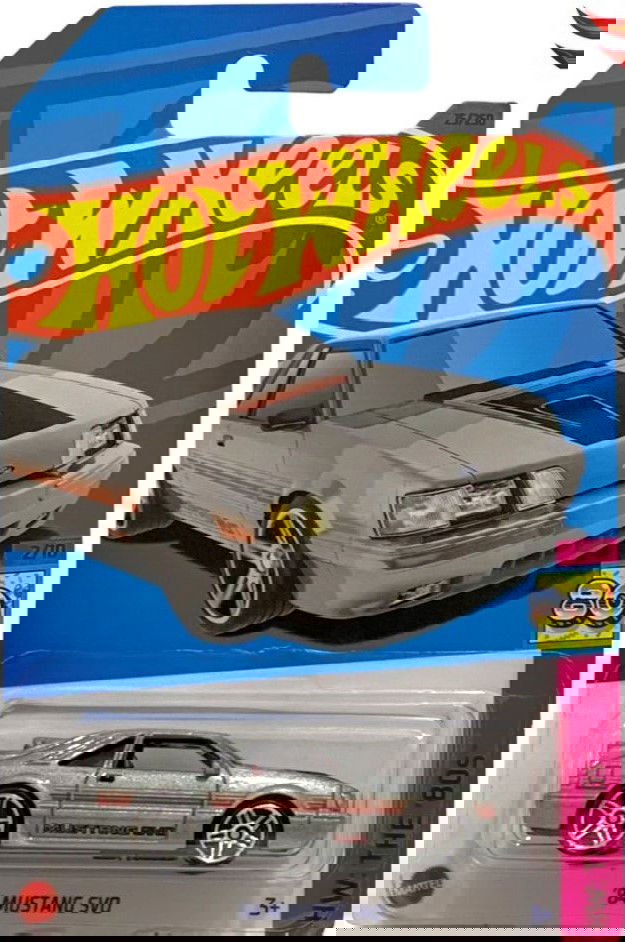 Hot wheels-Hot Wheels – Ford Mustang SVO 84 (HKG80) [Imported]. - Indian Diecast Hub