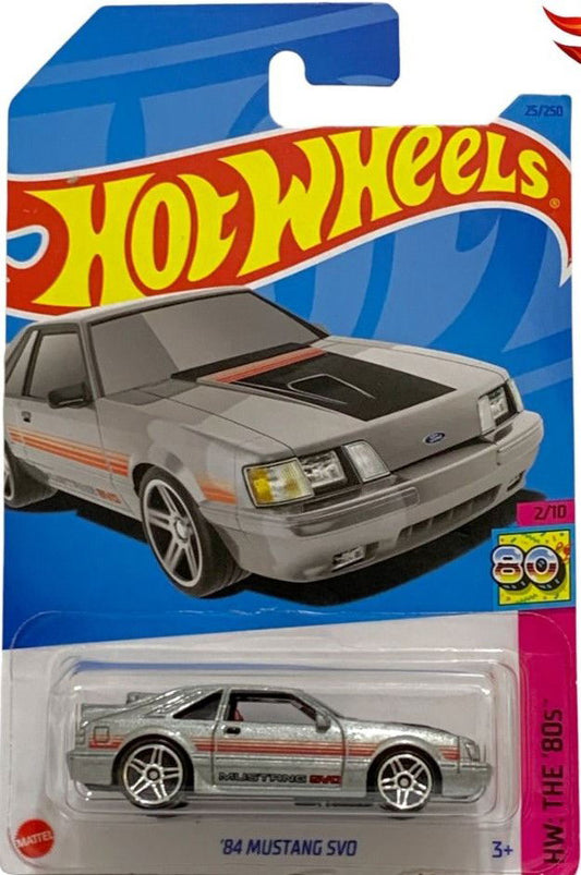 Hot wheels-Hot Wheels – Ford Mustang SVO 84 (HKG80) [Imported]. - Indian Diecast Hub