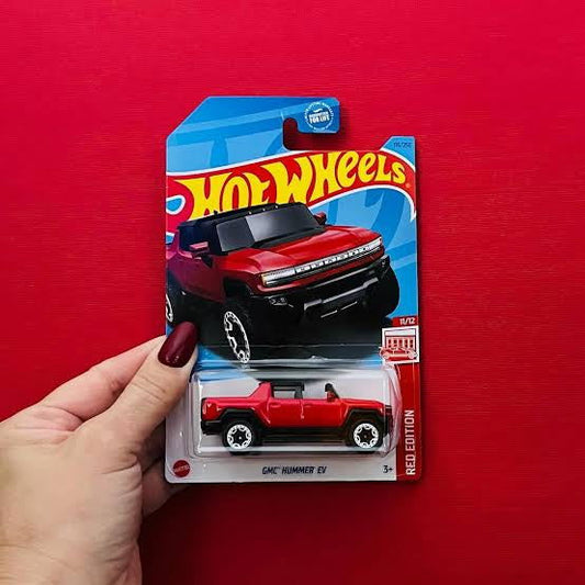 Hot wheels-Hot Wheels GMC Hummer EV, Red Edition 11/12 [red] 116/250 - Indian Diecast Hub