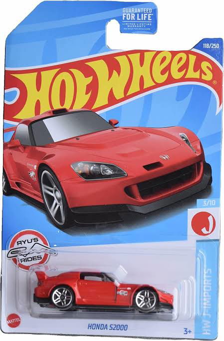 Honda S2000 Hot Wheels