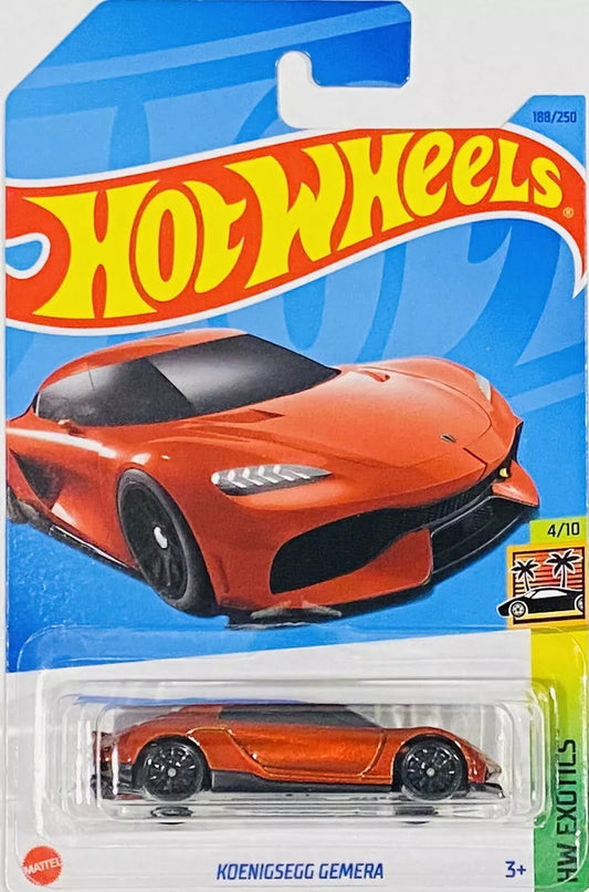 Hot wheels-Hot Wheels Koenigsegg Gemera Red 2023 Q Case - Indian Diecast Hub