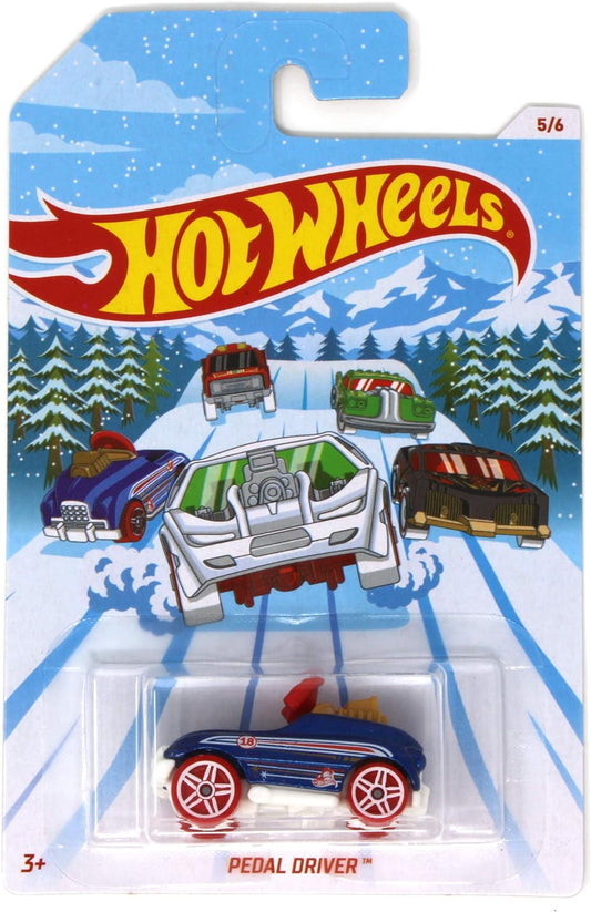 Hot wheels-Hot Wheels Pedal Driver Holiday Hot Rods 56 Diecast Car Mainline - Indian Diecast Hub