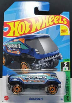 Hot wheels-Hot Wheels Regular 2023 Baja Bison T5 7/10 - Indian Diecast Hub