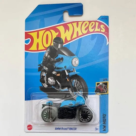 Hot wheels-Hot Wheels Treasure Hunt BMW R NineT Racer Blue - Indian Diecast Hub