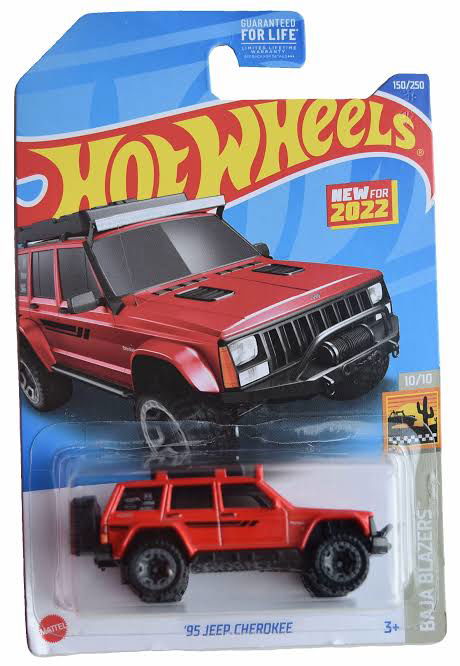 Hot wheels-Hotwheels '95 JEFP CHEROKEE - Indian Diecast Hub