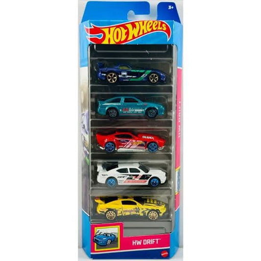 Hot wheels-Hotwheels Hw Drift 5 pack - Indian Diecast Hub