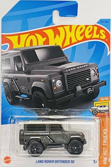 Hot wheels-Hotwheels Land Rover Defender int card - Indian Diecast Hub