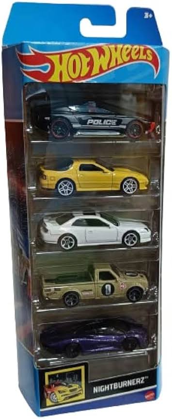Hot wheels-Hotwheels NIGHTBURNERZ™ 5 pack. - Indian Diecast Hub