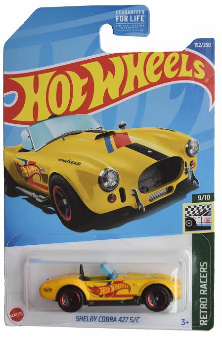 Hot wheels-Hotwheels shelby cobra 427 s/c - Indian Diecast Hub