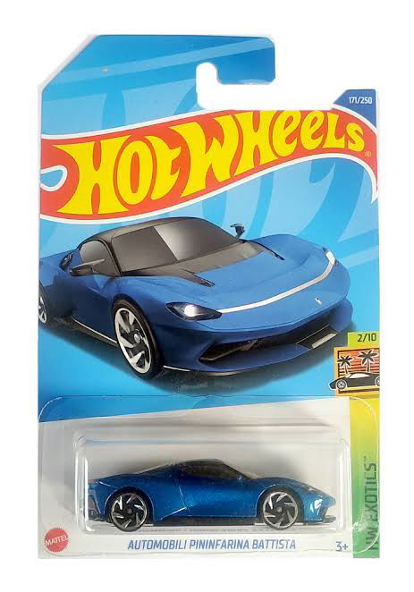 Hot wheels-IMPORTED HOTWEHEELS AUTOMOBILI PININFARINA BATTISTA - Indian Diecast Hub