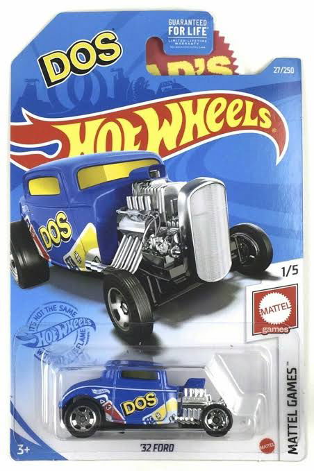 Hot wheels-IMPORTED Hotwhe32 FORD Coupe 1/5 MATTEL GAMES DOS - Indian Diecast Hub