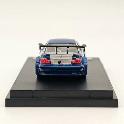 Hot wheels-IMPORTED Hotwheels 1/64 Ghost Player BMW M3 E46 GTR by DCM Model Car Limited Collection - Indian Diecast Hub