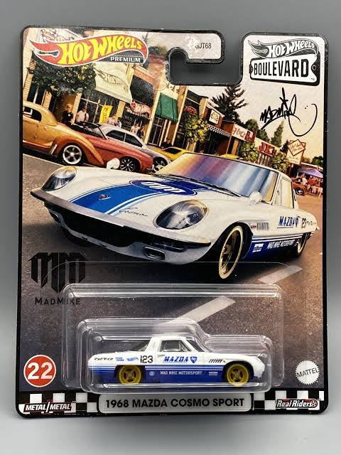 Hot wheels-IMPORTED Hotwheels 1968 Mazda Cosmo Sport Premium Car Culture 2021 Boulevara… - Indian Diecast Hub