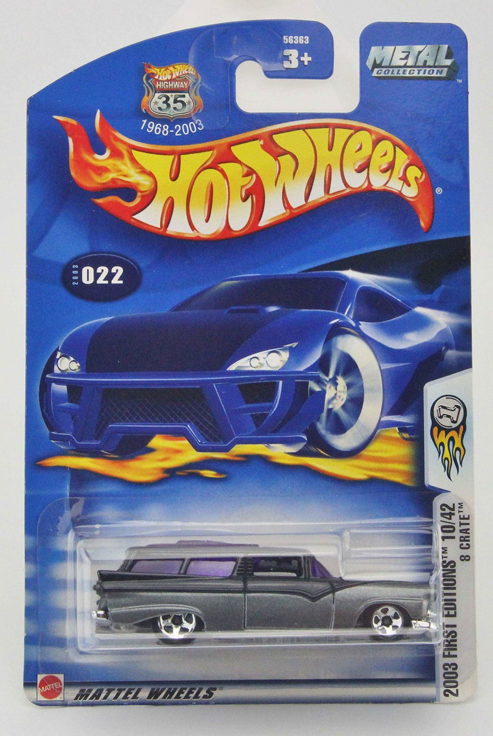 Hot wheels-IMPORTED Hotwheels 2003 First Editions 10/42 8 Crate 022 - Indian Diecast Hub