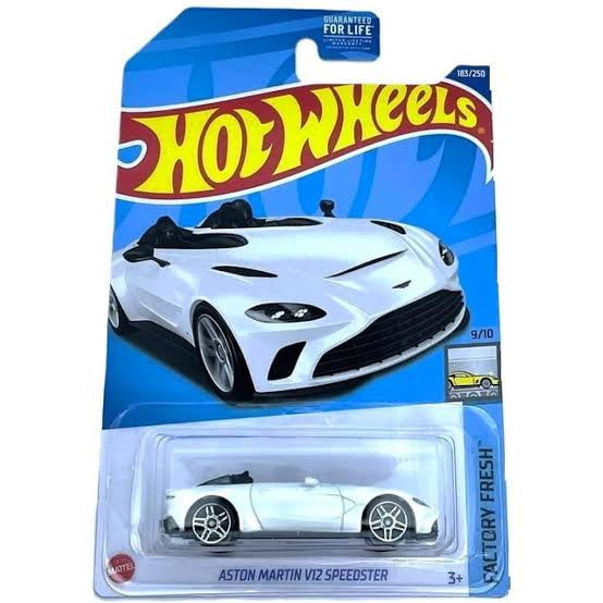Hot wheels-IMPORTED Hotwheels 2022 Aston Martin V12 Speedster Factory Fresh - Indian Diecast Hub