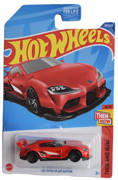 Hot wheels-IMPORTED Hotwheels 20 Toyota GR Supra (L2593) - Indian Diecast Hub