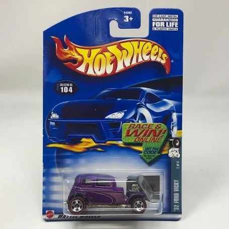 Hot wheels-IMPORTED Hotwheels 32 Ford Vicky 104 * 2002 - Indian Diecast Hub