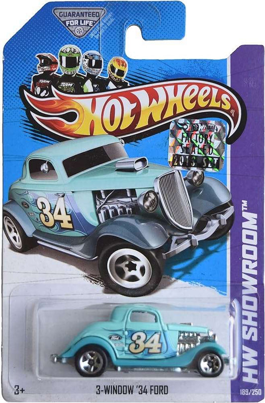 Hot wheels-IMPORTED Hotwheels 3_WINDOW 34 FORD HW SHOWROOM 189_250 - Indian Diecast Hub