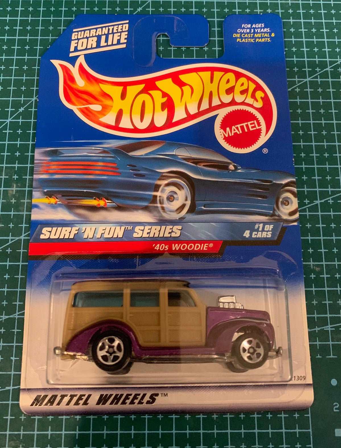 Hot wheels-IMPORTED Hotwheels 40S WOODIE - Indian Diecast Hub
