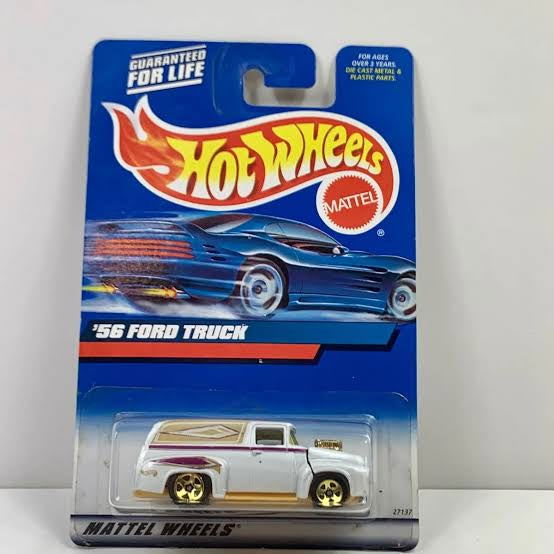 Hot wheels-IMPORTED Hotwheels 56 Ford Truck 27137 - Indian Diecast Hub