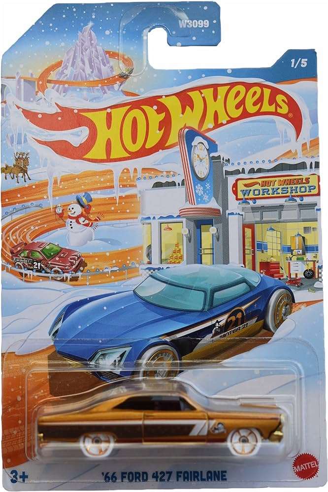 Hot wheels-IMPORTED Hotwheels 64 FORD 427 FAIRLANE - Indian Diecast Hub