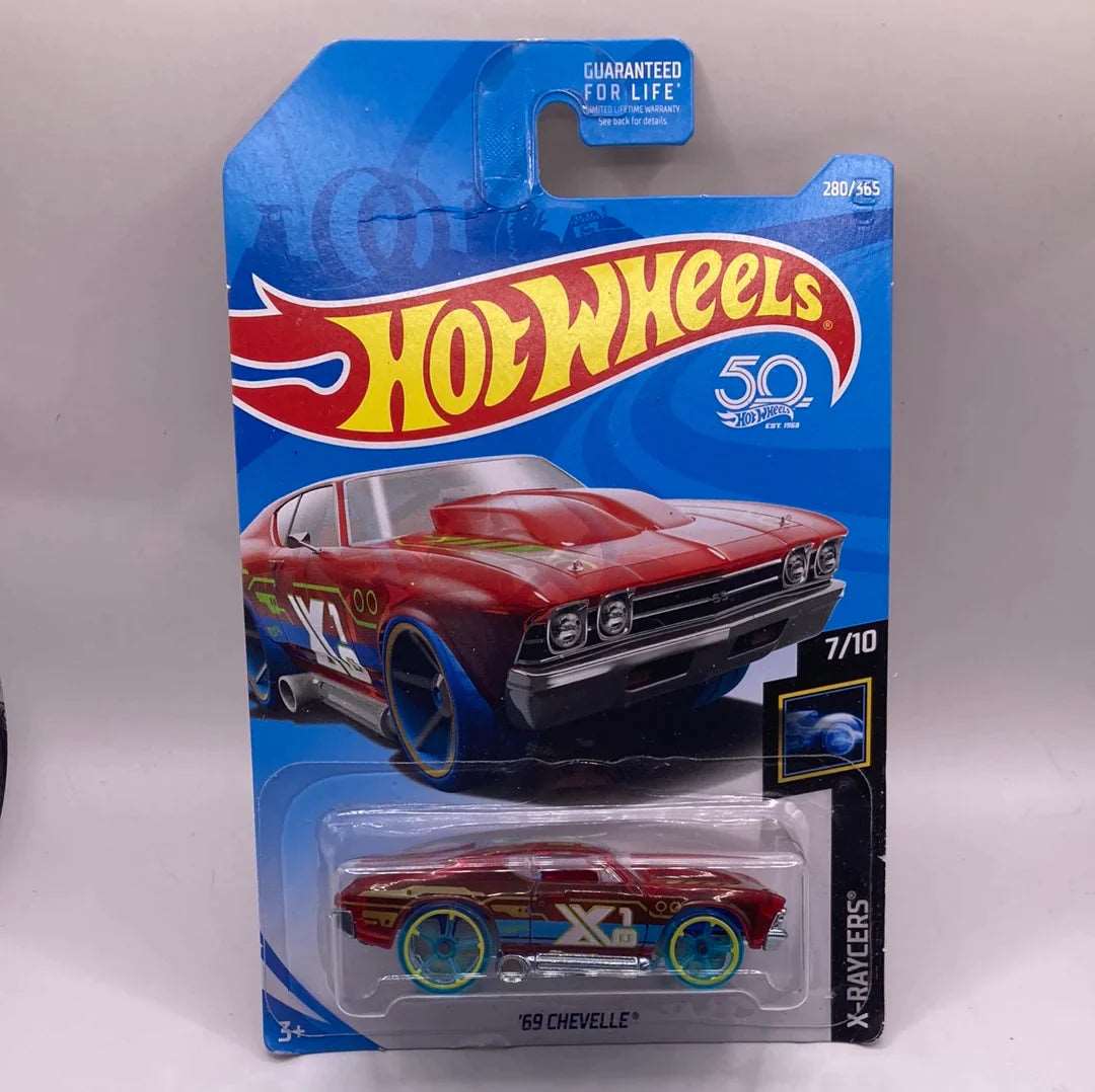 Hot wheels-IMPORTED Hotwheels 69 CHEVELLE 1 - Indian Diecast Hub
