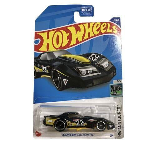 Hot wheels-IMPORTED Hotwheels 76 GREENWOOD CORVETTE 15 HW Contoured - Indian Diecast Hub