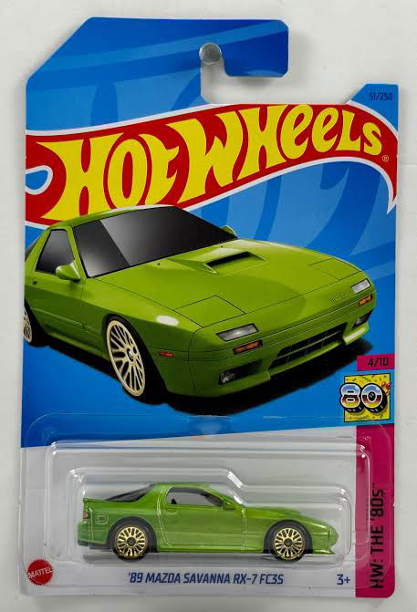 Hot Wheels 89 Mazda Savanna RX-7 FC3S 1:64 – Indian Diecast Hub