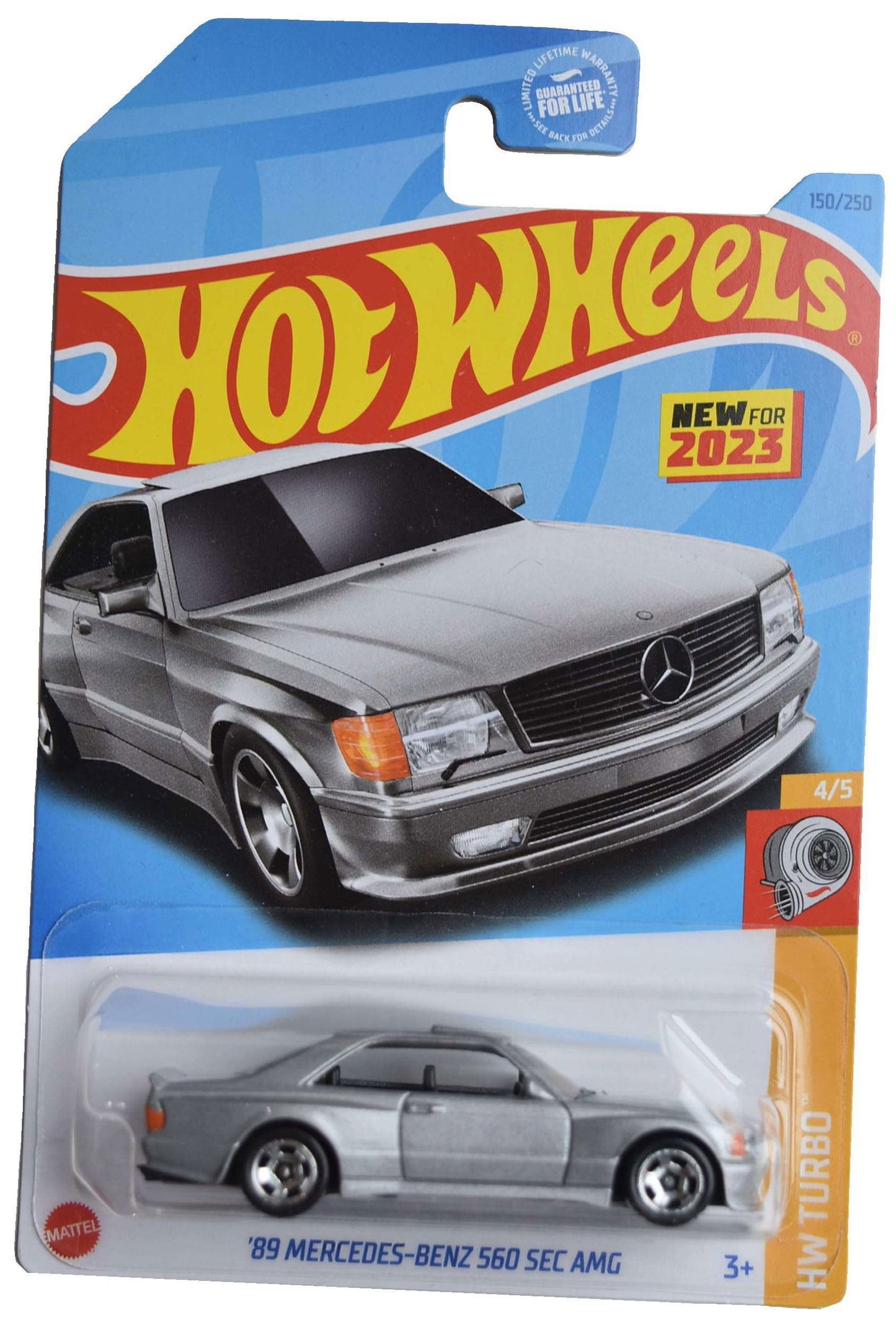 Hot wheels-IMPORTED Hotwheels 89 MERCEDES VEBZ 560 SEC AMG - Indian Diecast Hub
