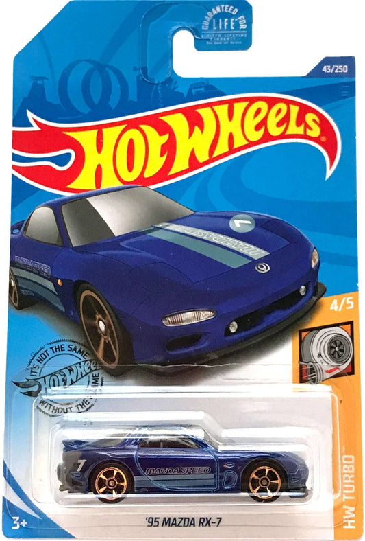 Hot wheels-IMPORTED Hotwheels 95 MAZDA RX 7 - Indian Diecast Hub