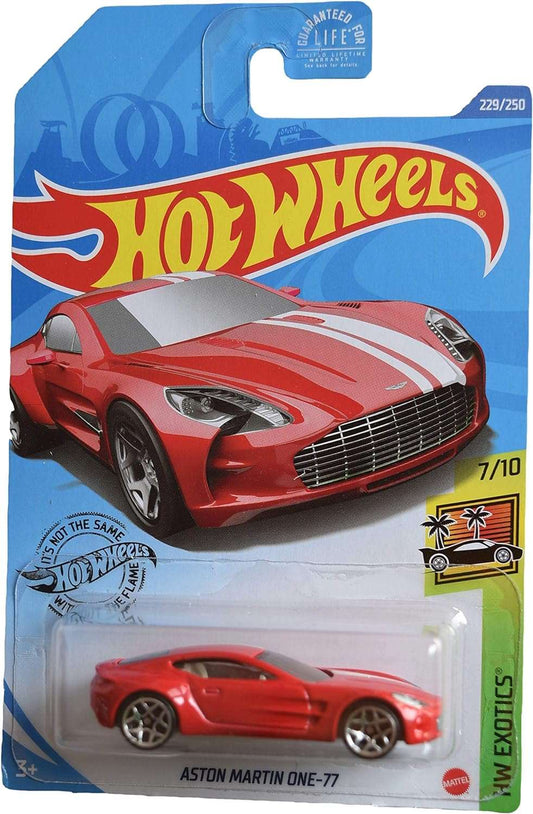 Hot wheels-IMPORTED Hotwheels ASTON MARTIN ONE 77 Indian Hub - Indian Diecast Hub