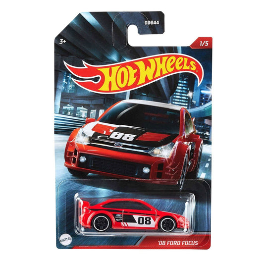Hot wheels-IMPORTED Hotwheels Automotive 2020 Cult Racers 08 Ford Focus Indian Hub - Indian Diecast Hub