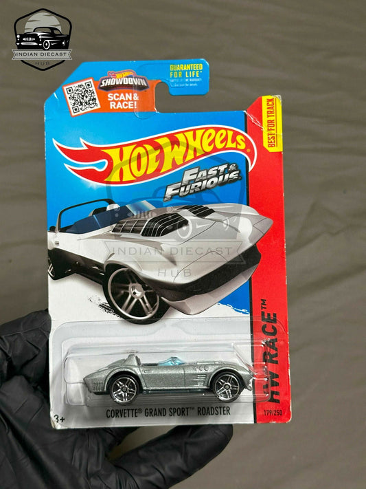 Hot wheels-IMPORTED Hotwheels CORVETTE GRAND SPORT ROADSTER - Indian Diecast Hub