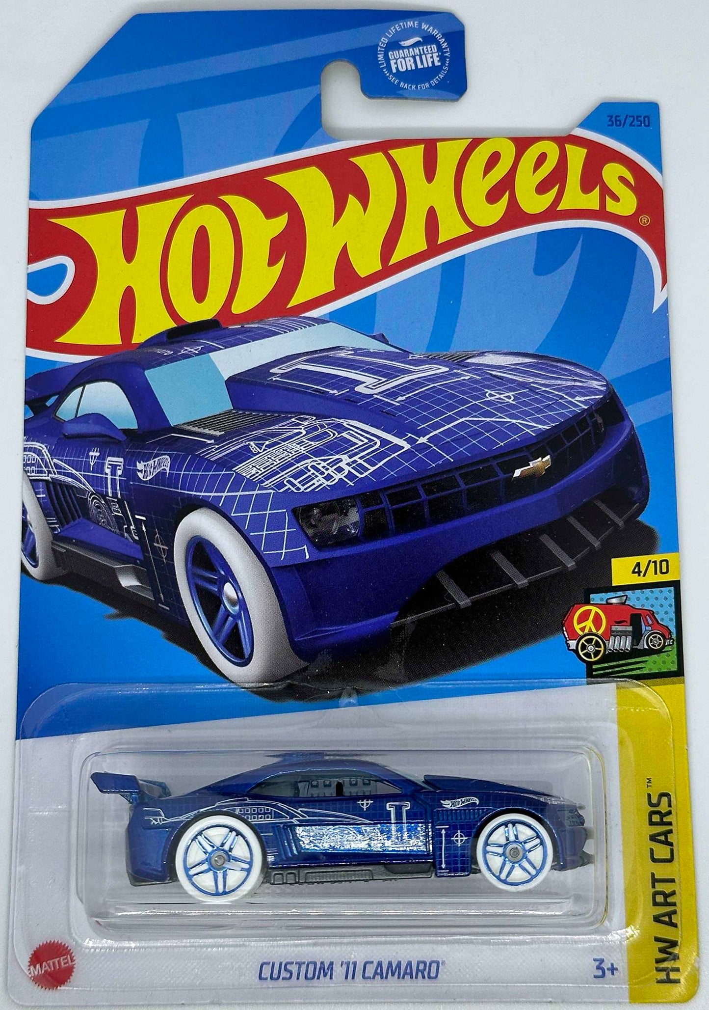 Hot wheels-IMPORTED Hotwheels CUSTOM 11 CAMARO - Indian Diecast Hub
