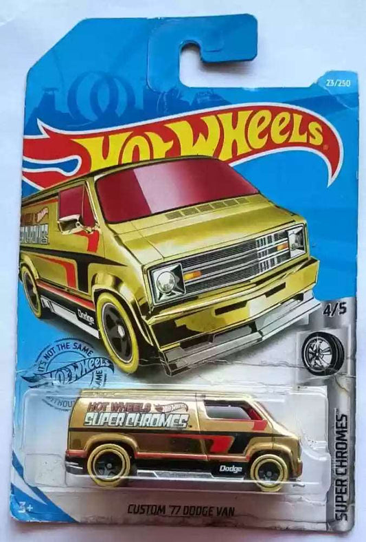 Hot wheels-IMPORTED Hotwheels CUSTOM 77 DODGE VAN CUSTOM 77 DODGE VAN - Indian Diecast Hub