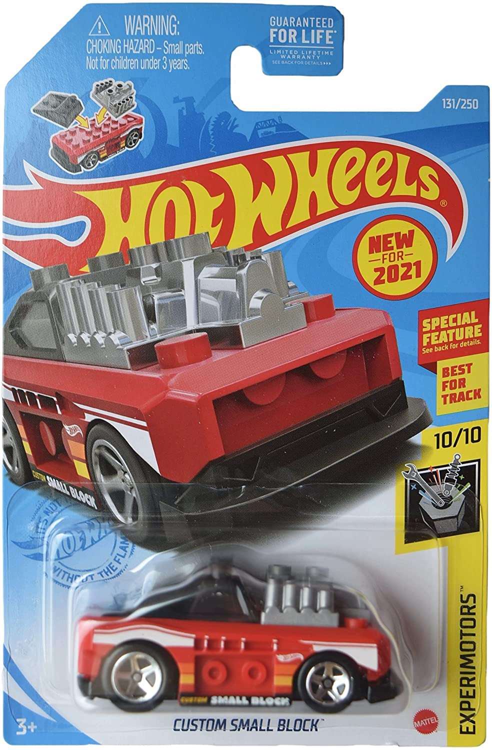 Hot wheels-IMPORTED Hotwheels CUSTOM SMALL BLOCK - Indian Diecast Hub