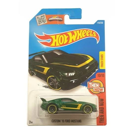 Hot wheels-IMPORTED Hotwheels DHR25 CUSTOM 15 FORD MUSTANG 10/10 - Indian Diecast Hub
