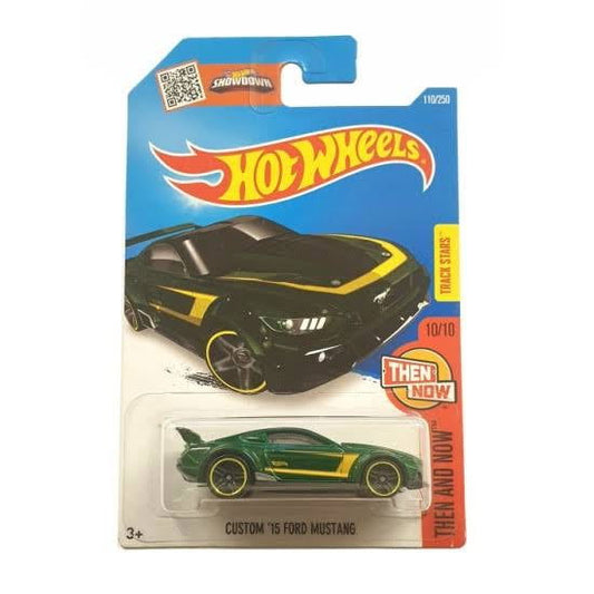 Hot wheels-IMPORTED Hotwheels DHR25 CUSTOM 15 FORD MUSTANG 10/10 - Indian Diecast Hub