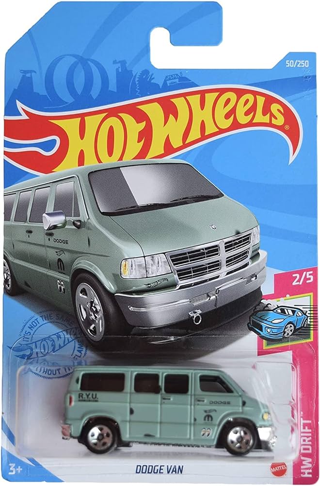 Hot wheels-IMPORTED Hotwheels DODGE VAN - Indian Diecast Hub