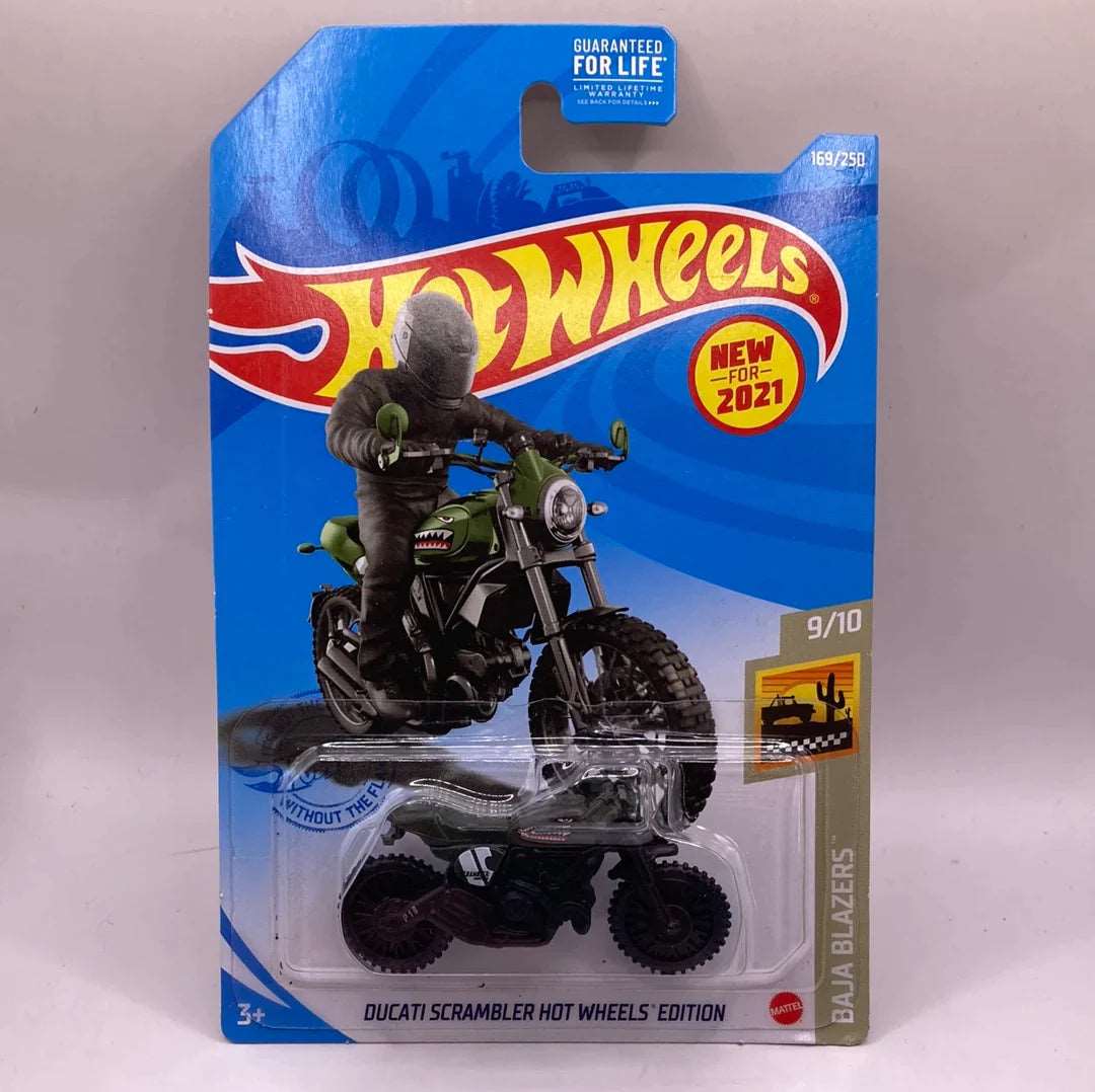 Hot wheels-IMPORTED Hotwheels DUCATTI SCRAMBLER EDITION 1 - Indian Diecast Hub