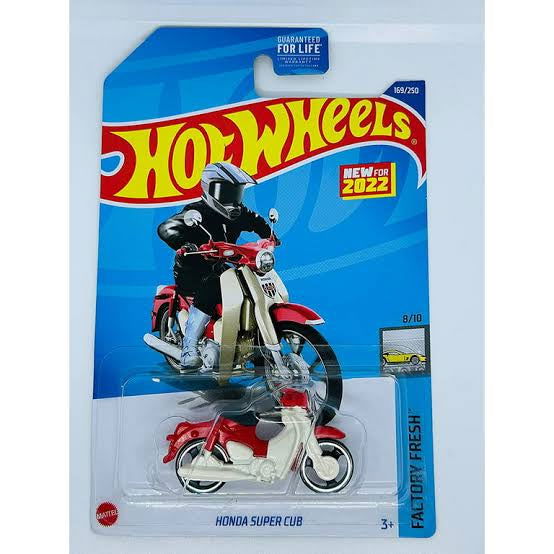 Hot wheels-IMPORTED Hotwheels HONDA SUPER CUB - Indian Diecast Hub