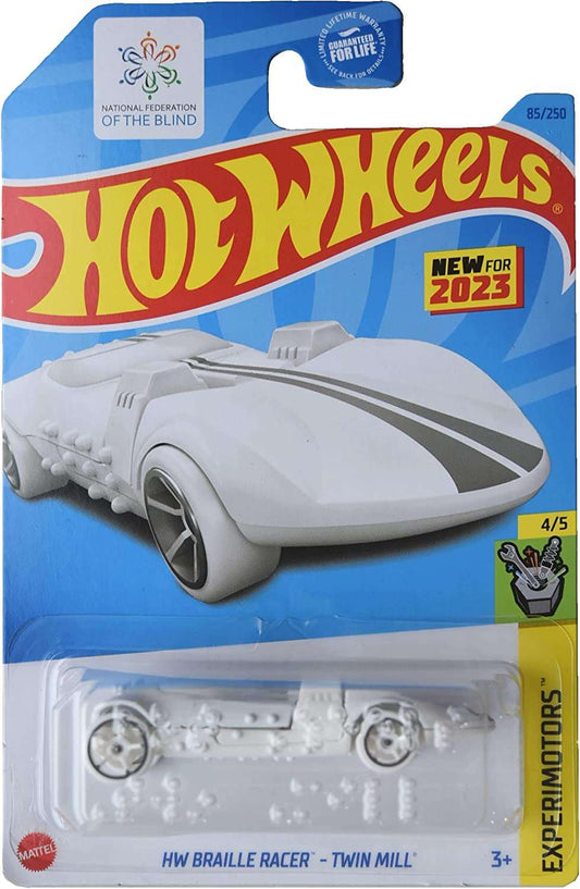 Hot wheels-IMPORTED Hotwheels HW BRAILLE RACER TWIN MILL - Indian Diecast Hub