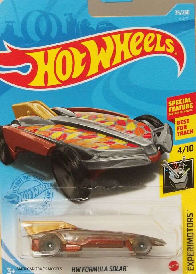 Hot wheels-IMPORTED Hotwheels HW FORMULA SOLAR GREY - Indian Diecast Hub