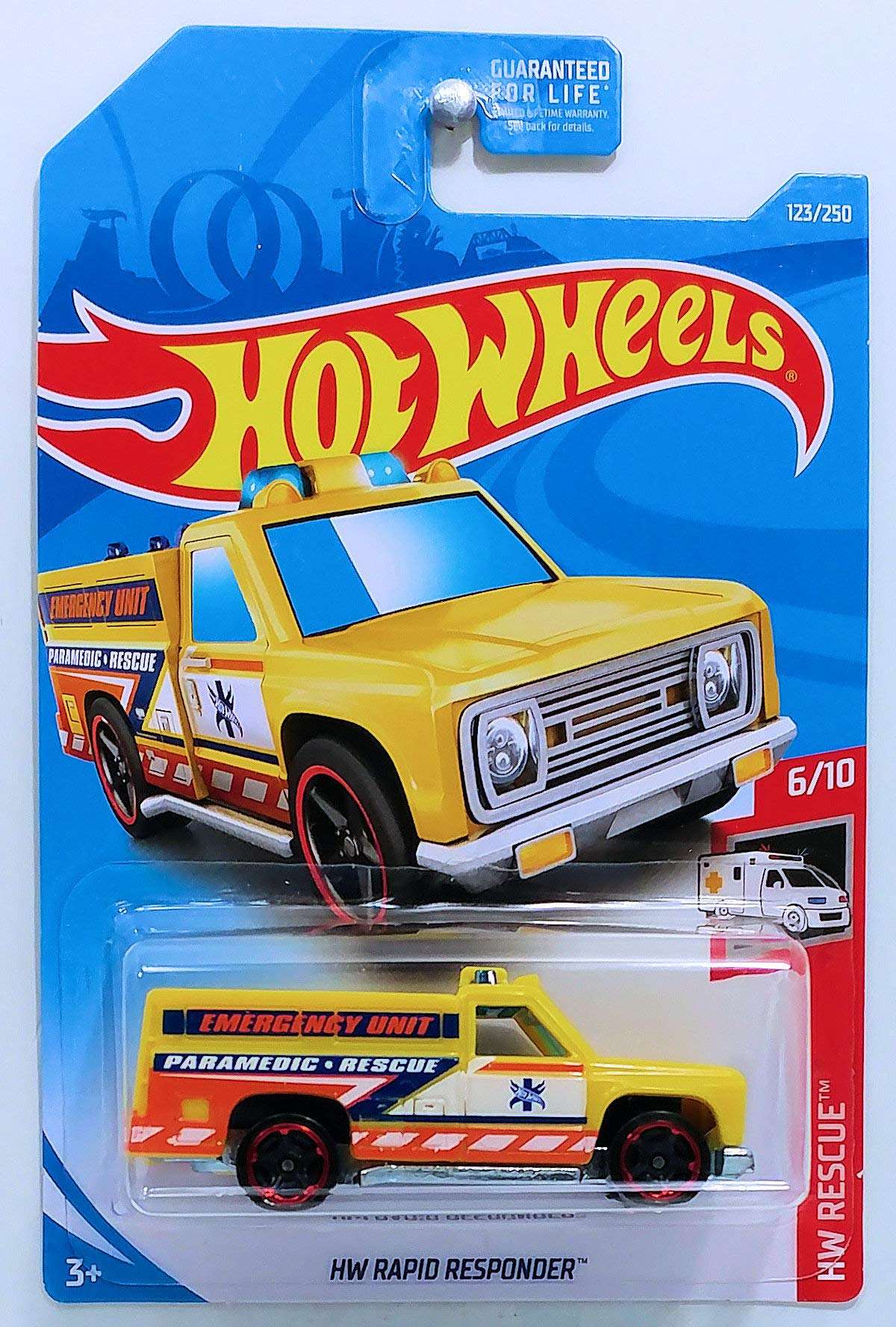 Hot wheels-IMPORTED Hotwheels HW RAPID RESPONDER - Indian Diecast Hub