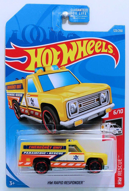 Hot wheels-IMPORTED Hotwheels HW RAPID RESPONDER - Indian Diecast Hub
