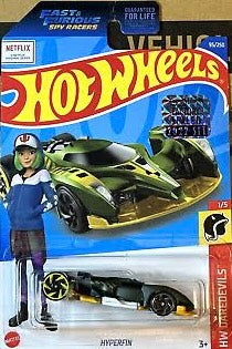 Hot wheels-IMPORTED Hotwheels Hyperfin From 2022 Factory Sealed - Indian Diecast Hub
