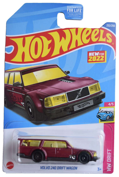 Hot wheels-IMPORTED Hotwheels [Imported] Volvo 240 Drift Wagon - Indian Diecast Hub